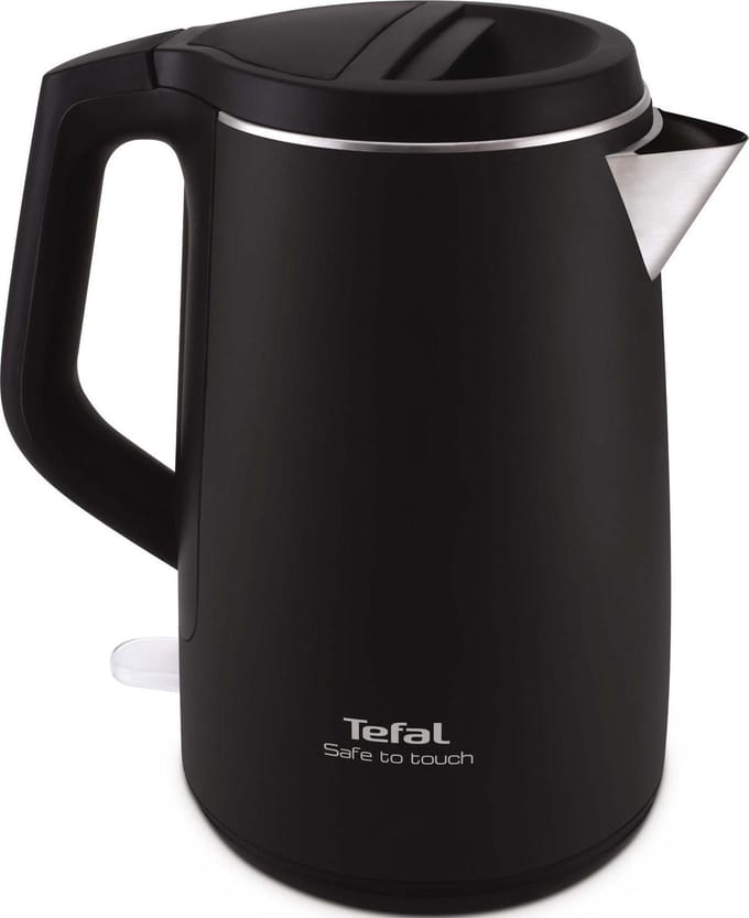 Tefal Waterkoker KO3718 - kedel - sort/rustfrit stål - Zwart/roestvrij staal - 2400 W