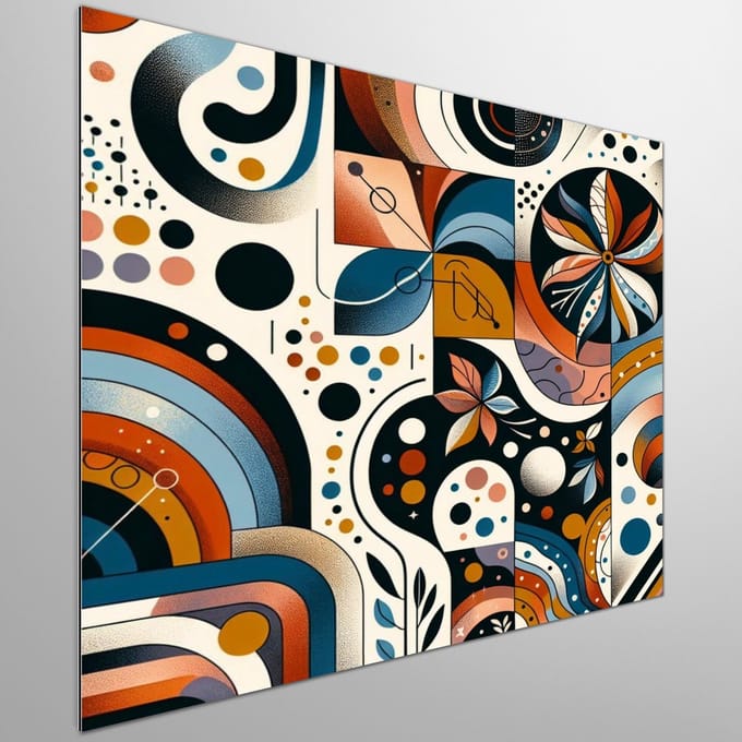 Kunstprint | Wanddecoratie | Dibond | 50 × 50 cm