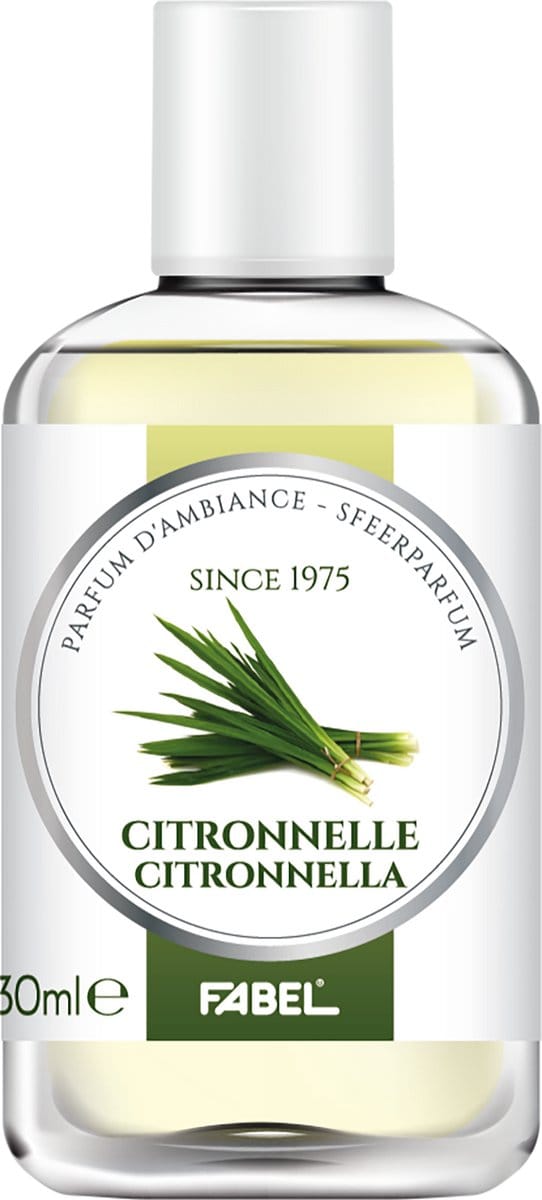 Fabel Sfeerparfum - Interieurparfums - aangename en verfijnde geur in huis - 30 ml - Citronella