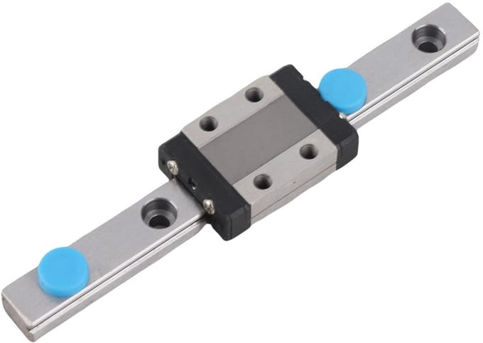 Dailygoody - LML9B Miniatuur Linear Guide Rail 9 mm met Sliding Block - Precisie Beweging