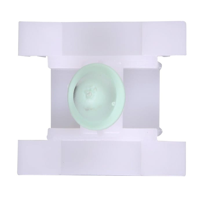 Lot de 10 clips de moulure latérale blancs pour VW : 1H0853585B