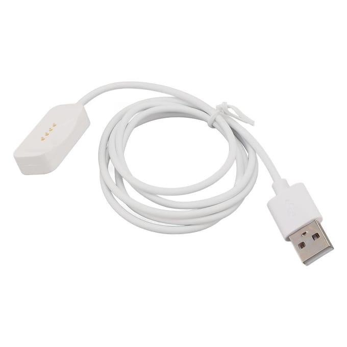 Smartwatch oplader PVC ABS 3.3FT Portale USB Magnetische Oplaadkabel Snoer voor Horloge X 2 3 Wit