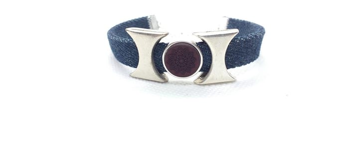2 Love It - Jeans Purple - Armband