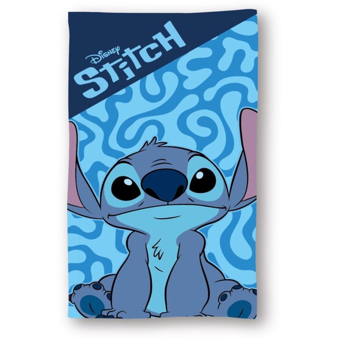 Disney Lilo & Stitch Strandlaken - Strandhanddoek voor Kind - Blauw