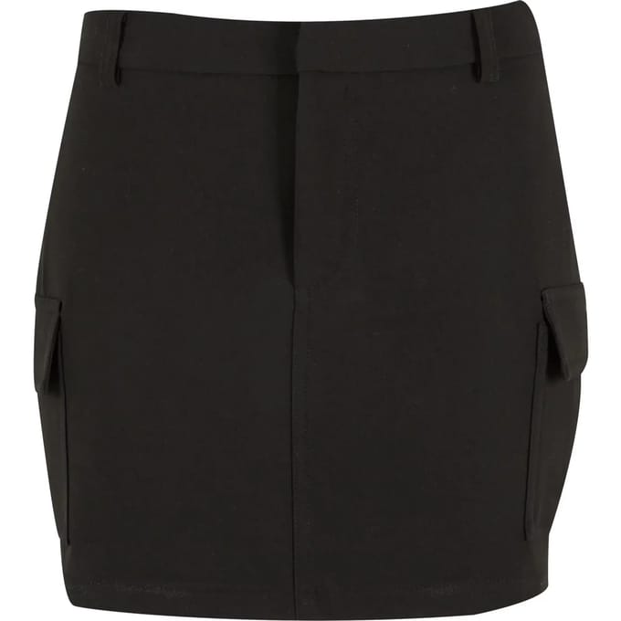 Urban Classics - Patched Pocket Korte rok - S - Zwart