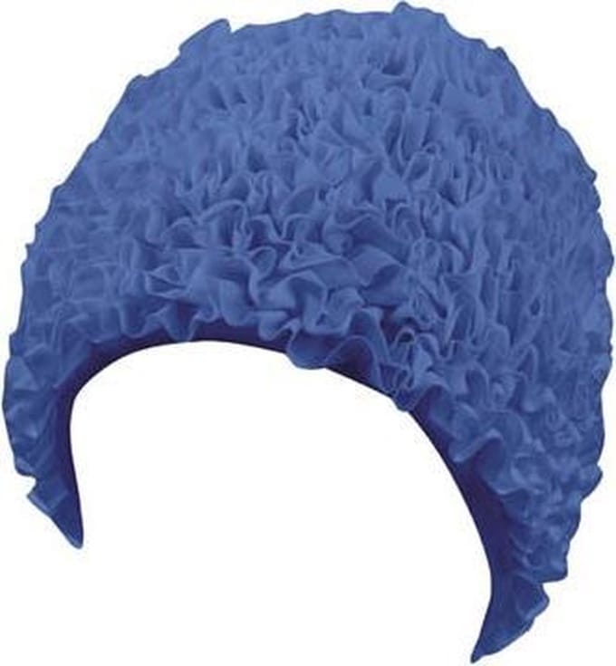 BECO Badmuts - Franje - Dames - Stof - Blauw