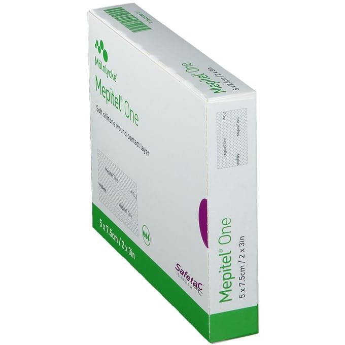 Mepitel One Steriel 5cm x 7.5cm 289100* 10 Compressen