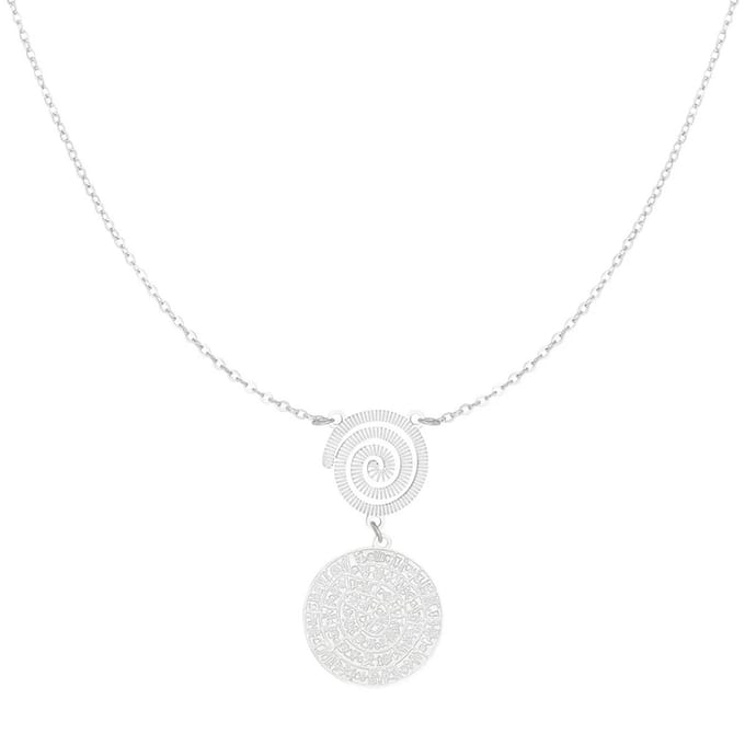 Yehwang Ketting Fun & Fancy zilver