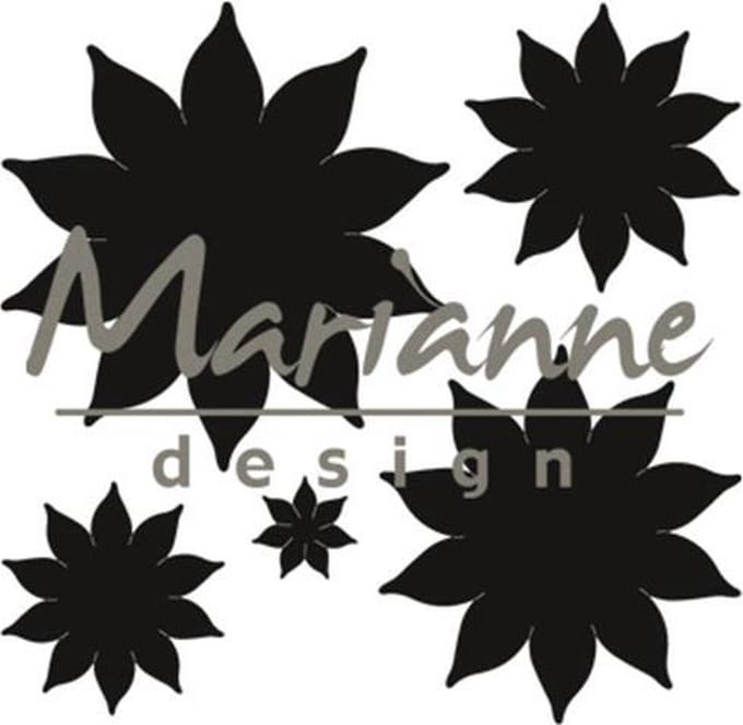 Marianne Design Craftable Mal Succulent (pointed) CR1431