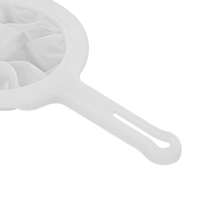 Filtre à lait de soja en PP polyester 200 mailles, tamis en plastique à mailles fines, facile à utiliser white