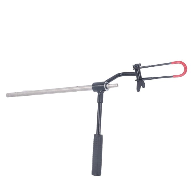 20-inch Verlengstang Legering Staal IJsvisboor Verlengstang met Handvat en Elektrische Boor black
