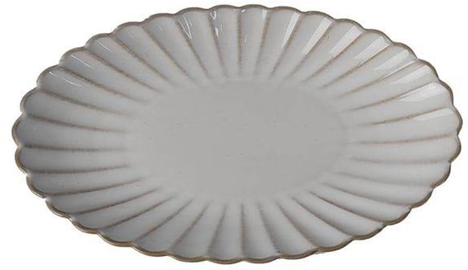 BRICARD PARIS BORD | OVAAL 26X16X3 CM WIT