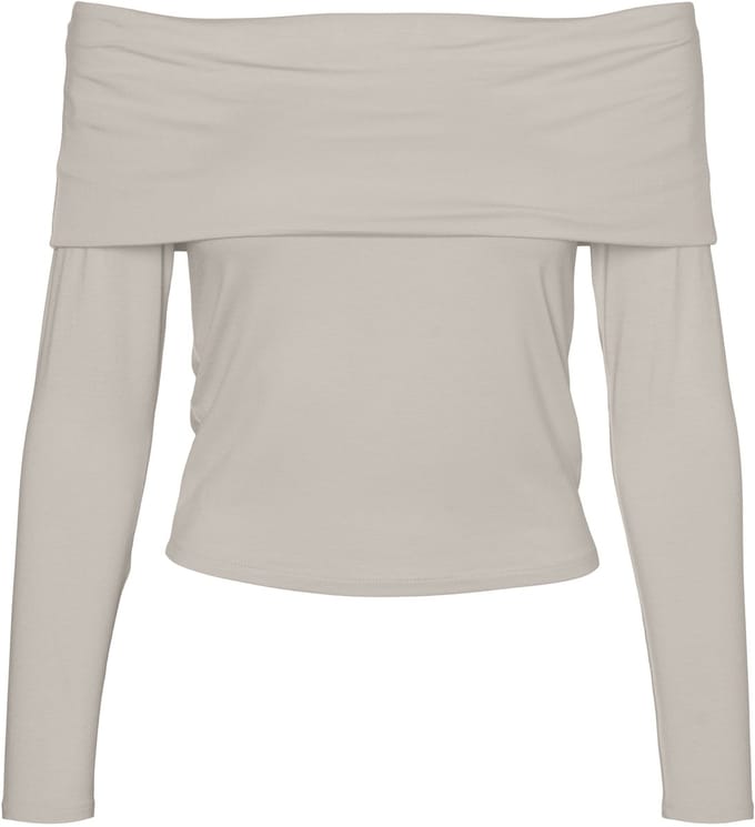 VERO MODA - VMREGITZE LS OFF SHOULDER TOP JRS - Dames - Blouses