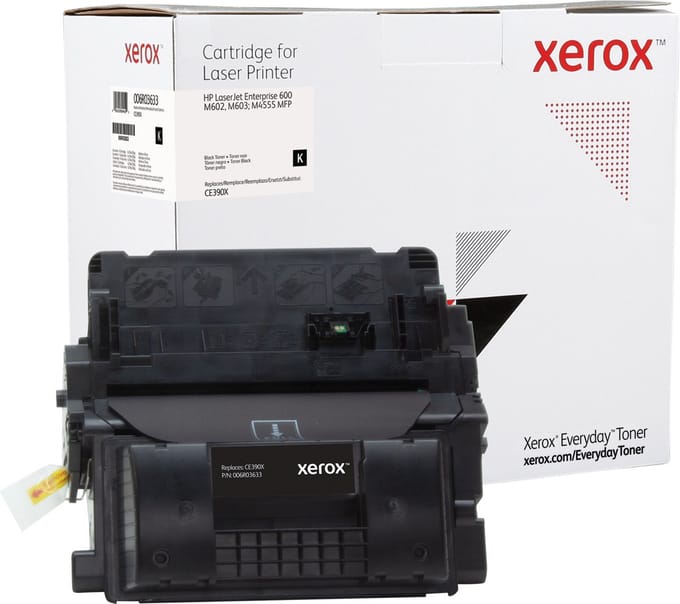 Xerox 006R03633 / Alternative to HP 90X / CE390X / Black Toner