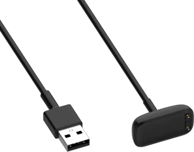 KELERINO. Oplaadkabel geschikt voor Fitbit Luxe & Fitbit Charge 5 / 6 - 1 Meter