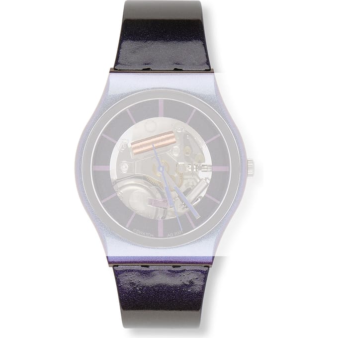 Swatch Plastic - Originals Medium (34mm) /Access/Solar/Musicall/Stop - G/SK/SL/SR/SS/SO28 AGV115A GV115 Purple Sunset Large band
