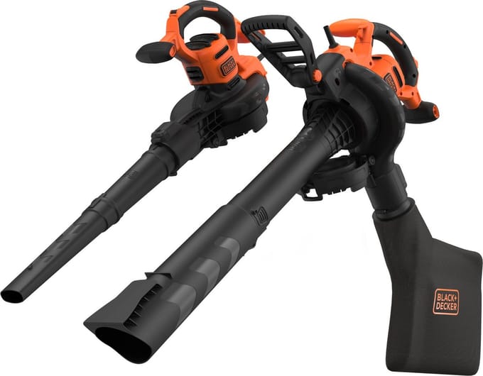 Black+decker Elektrische Bladblazer- Zuiger En Versnipperaar Beblv300sb-qs- 3000w