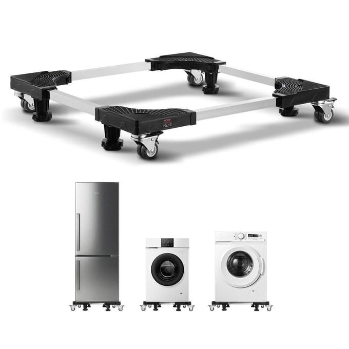 Koelkaststandaard Mobiele Basis 1100 lb 27,5-35,4 Inch Verstelbare Meubeldolly