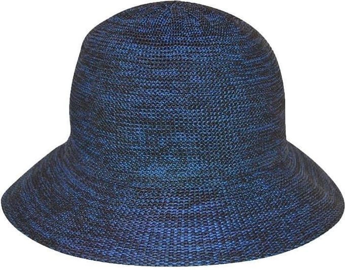 Lizzie Bucket Hat – Zonnehoed Dames UV Werend - Maat: M-L: 58 cm - Mixed Navy