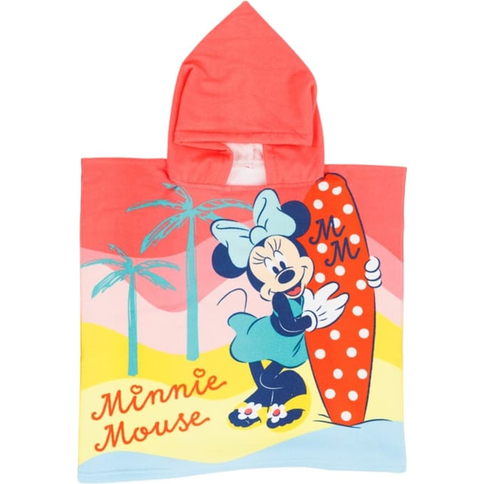 Minnie Mouse poncho 55 x 110 cm - polyester