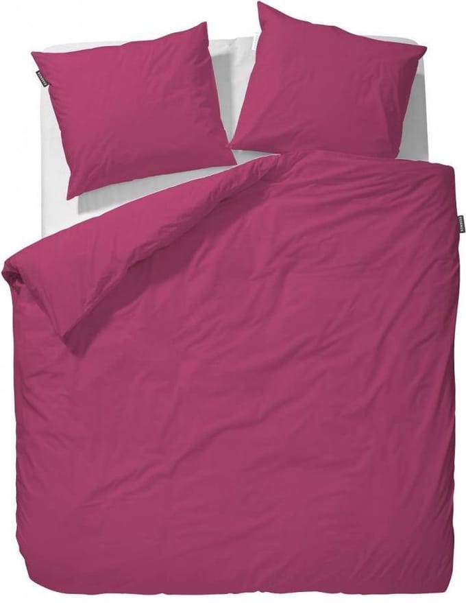 Essenza Dekbedovertrek Premium percal raspberry 200x200 2-persoons