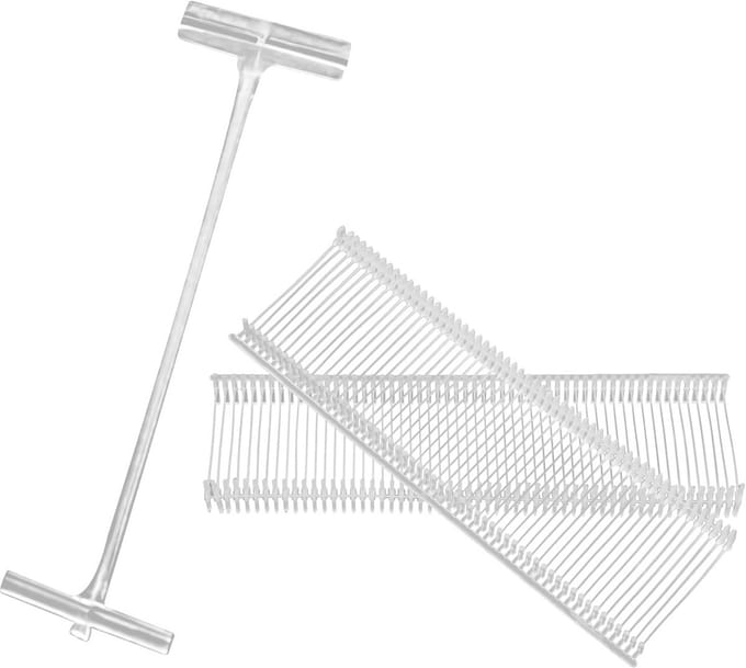 5000 Stuks Witte Etiketteerpinnen 25mm voor Kleding, Accessoires en Meer