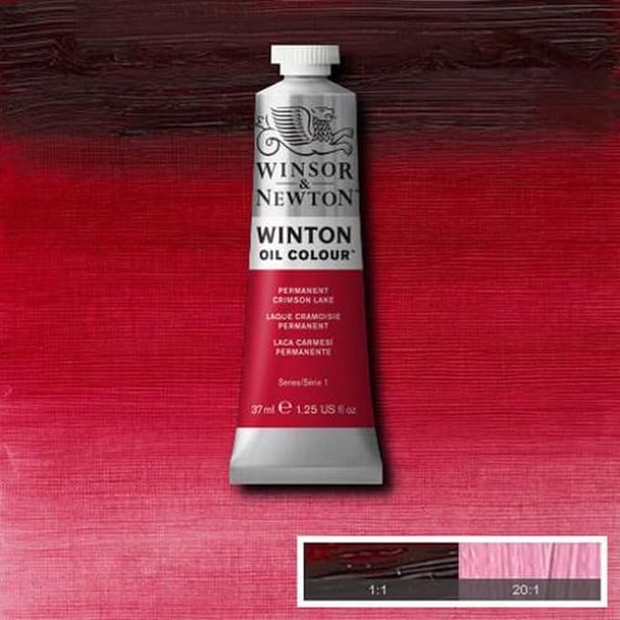Merkloze Olieverf 37ml - Levendig Crimson Lake