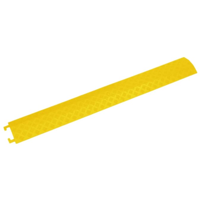 vidaXL - Kabelbeschermers - drempel - 2 - st - 98,5 - cm - geel