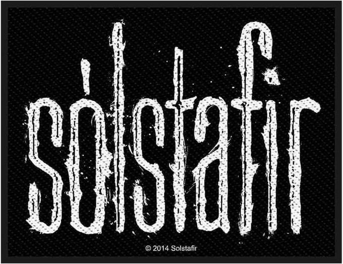 Solstafir - Logo Patch - Zwart