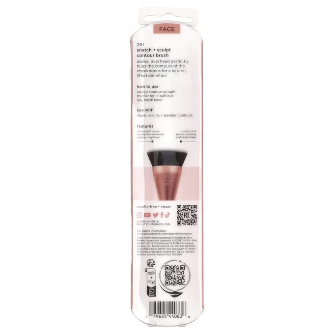 Snatch + Sculpt Contour Kwast, 1 stuks