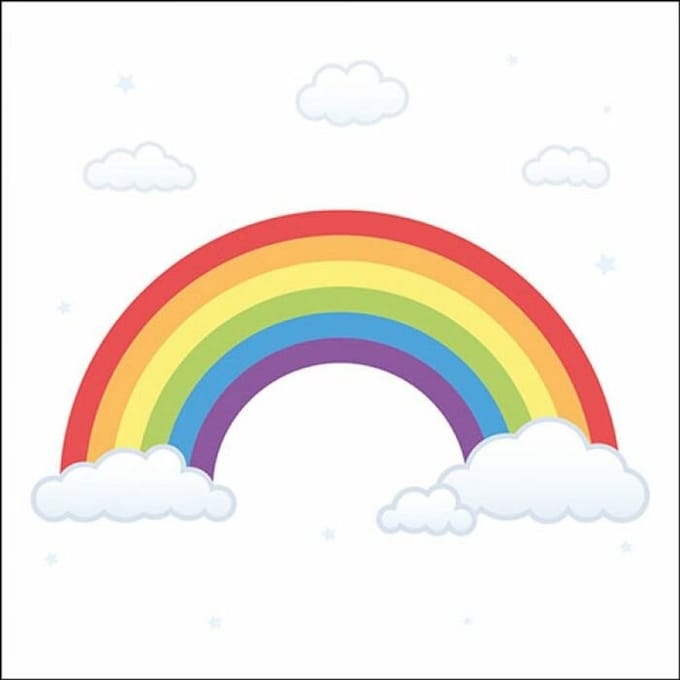 Lunch Servetten - Rainbow