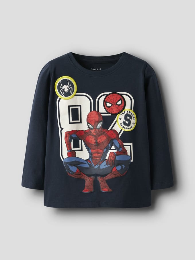 Name it Top met lange mouwen spiderman