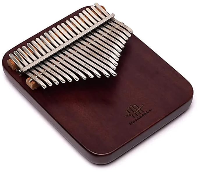 Hluru Kalimba 21 toetsen purperhart C-majeur