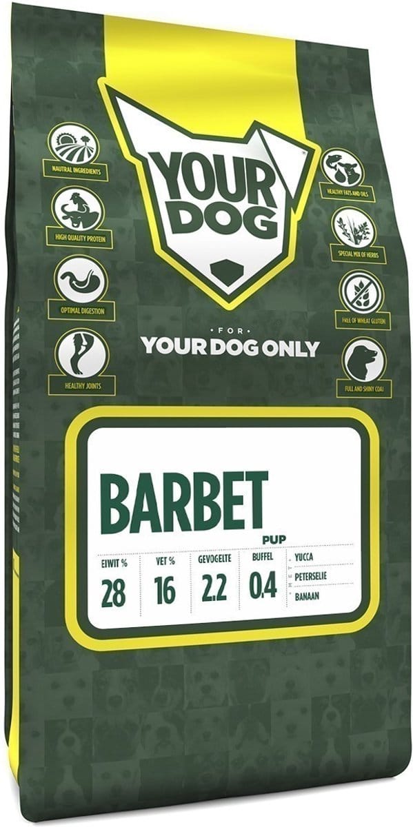 Yourdog barbet pup - 3 KG