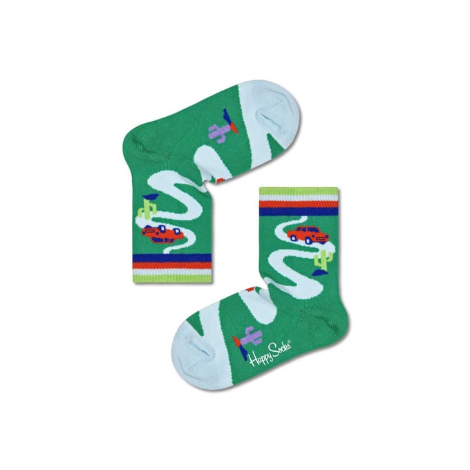 Happy Socks - 3-Pack Roadtrip Gift Set - Kinderen - Sokken