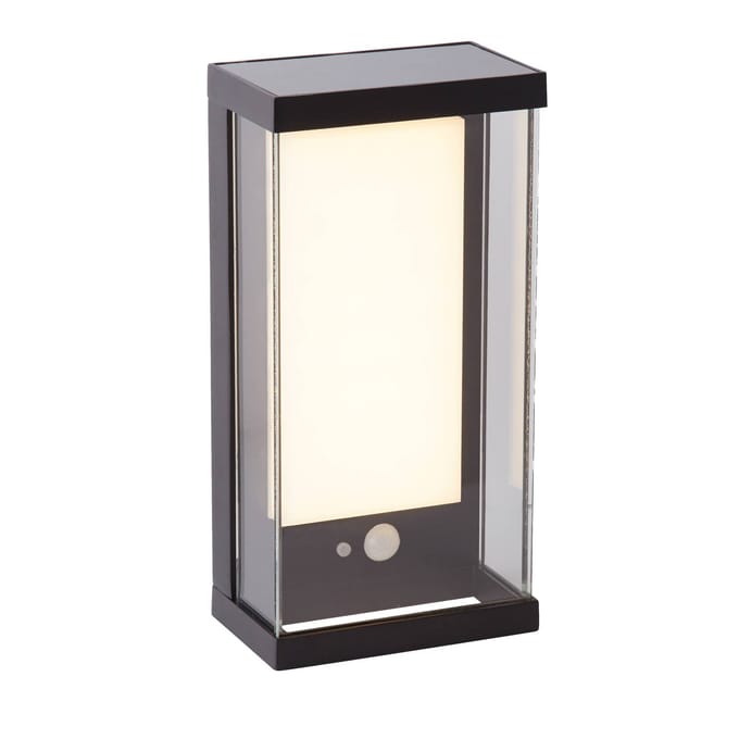 Searchlight LED buiten wandlamp op zonne-energie 67419BK