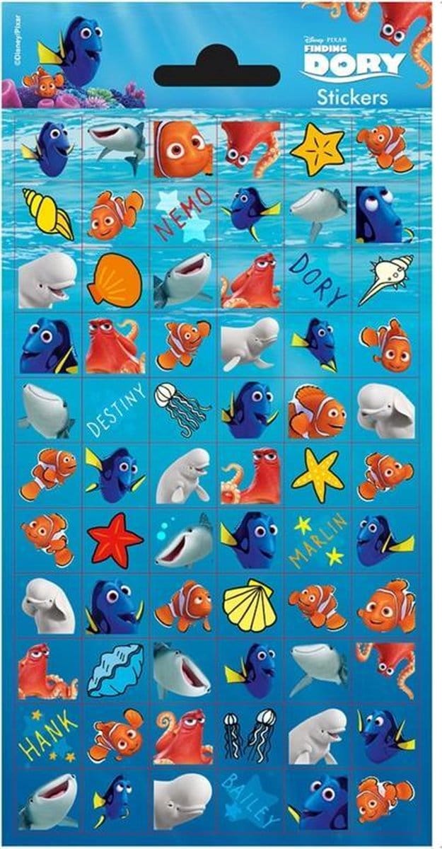 Disney Finding Dory mini stickers