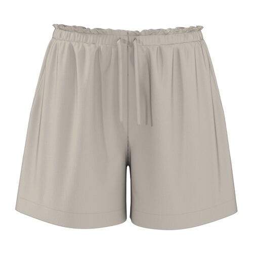 ESMARA Korte dames broek met linnen (Beige, S (36/38))