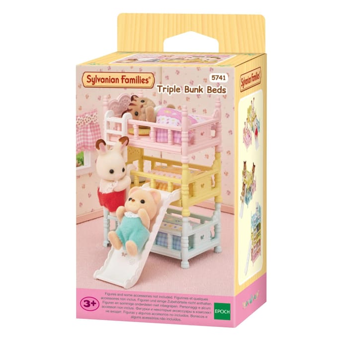 Sylvanian Families 5741 Stapelbed voor Drie- poppenhuisinrichting