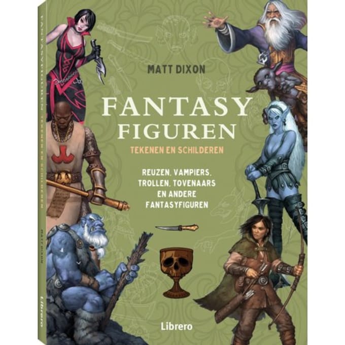 Fantasyfiguren tekenen en schilderen - Matt Dixon