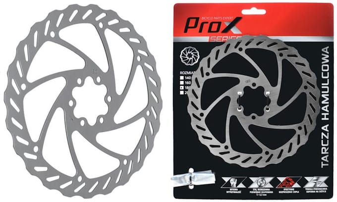 Pro X DR-04 - Remschijf - 160 mm - Roestvrij Staal - 6 Schroeven