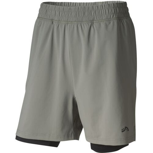 CRIVIT Korte heren sportbroek (Grijs, S)