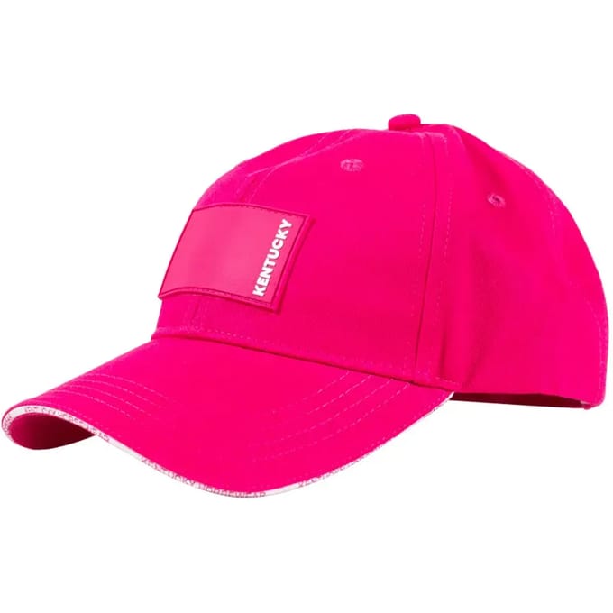 Kentucky Horsewear - Cap rubber logo pink