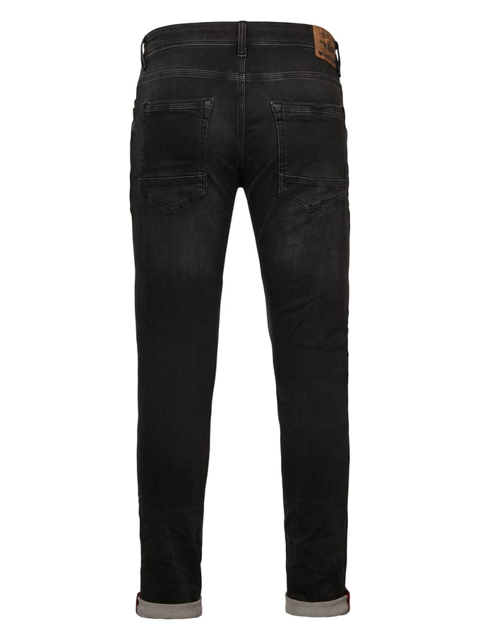 Petrol Industries - Heren Jackson Slim Fit Jeans  - Zwart