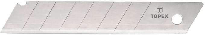 Topex - Vervangbare Breekmessen - 18mm - 10 Stuks