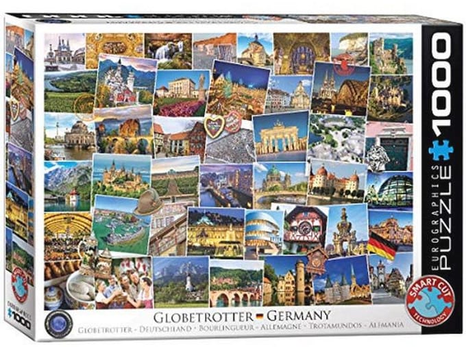 Puzzel Duitsland - 1000 Stukken, Globetrotter