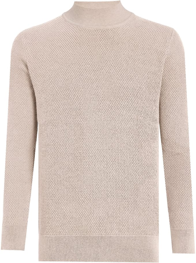 Felix Hardy Coltrui - Trui - 100% Katoen Heren Beige - M