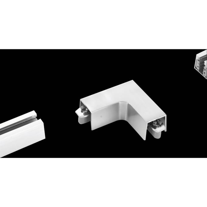 FISCHER & HONSEL Hoekstuk voor 230V-track4 m6 rail