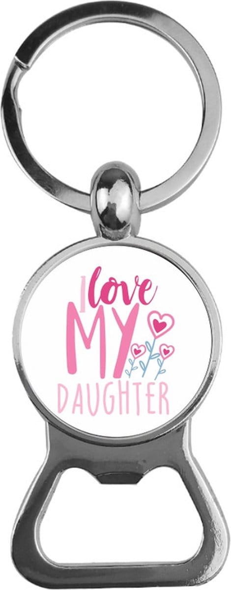 Bieropener Glas - I Love My Daughter
