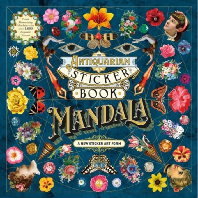 The Antiquarian Sticker Book: Mandala - Antiquarian Sticker Book - Odd Dot